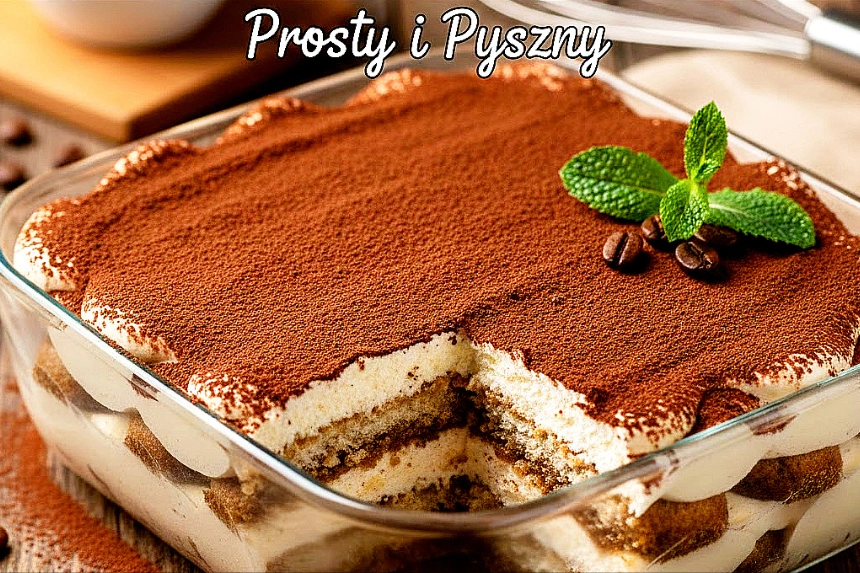 tiramisu przepis