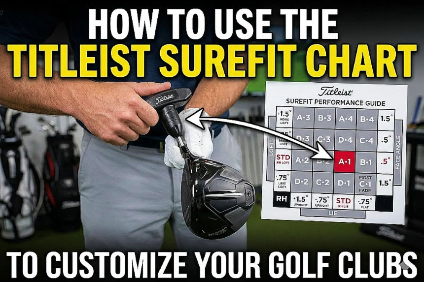 titleist surefit chart