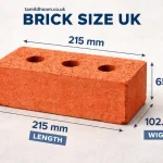 brick size uk