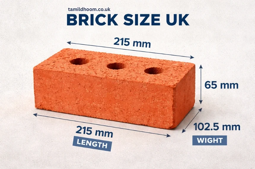 brick size uk