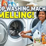 how to stop washing machine smelling