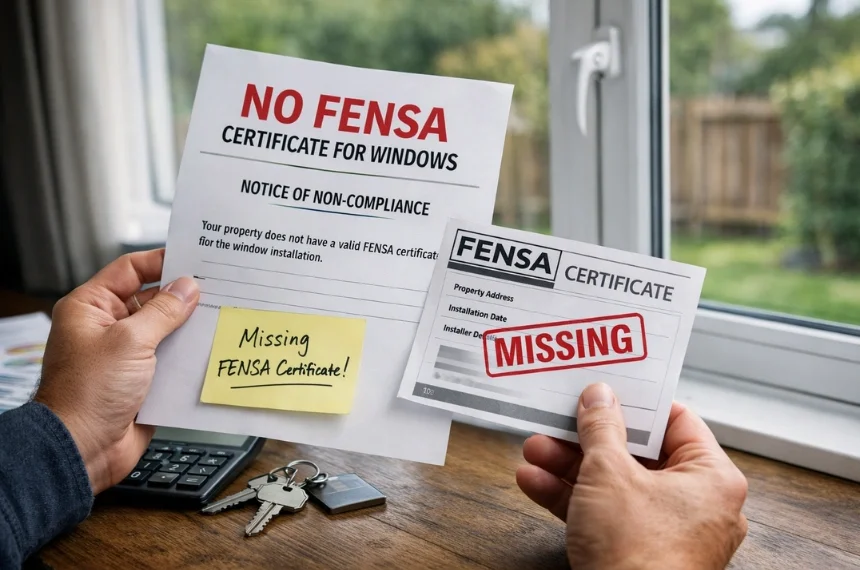 no fensa certificate for windows