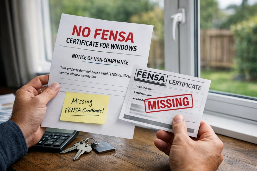 no fensa certificate for windows