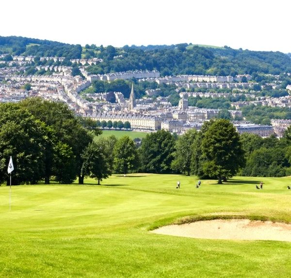 bath approach golf course bath