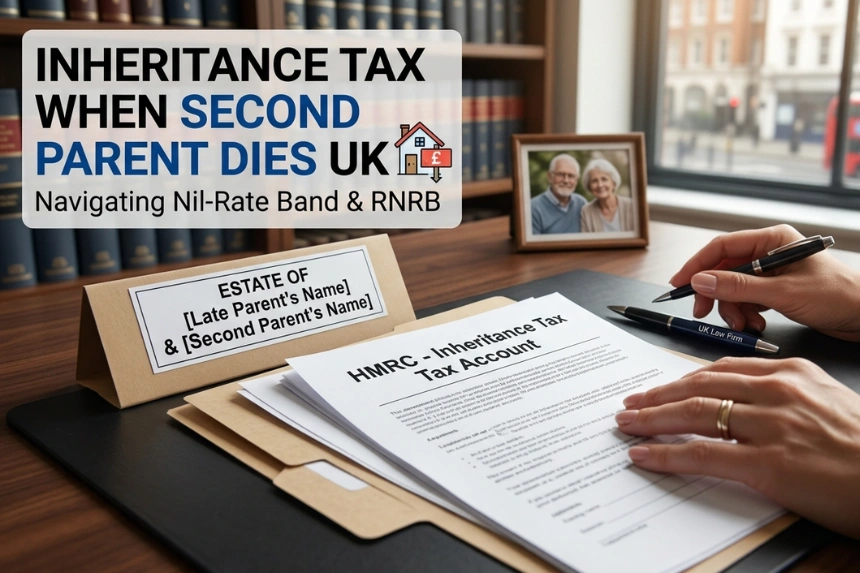 inheritance tax when second parent dies uk